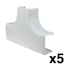 1.38 IN TEE,  WHITE, PK/6 CON200T
