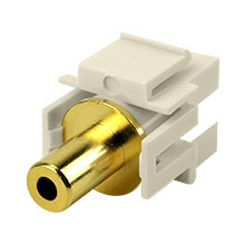 3.5MM-F TO F KEYSTONE INSERT CON3027LA