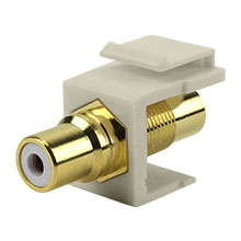 RCA to RCA Keystone Jack LA CON3031LA