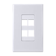 4 PT KEYSTONE PLATE SCREWLESS CON4004W