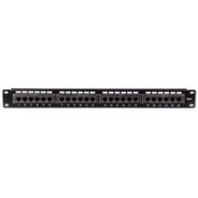 24 Port Cat 6 Patch Panel w/RJ-45 110 Punch CTB24729