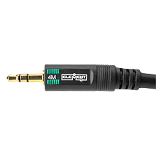 Element-Hz™ 3.5mm (1/8 in) Mini Stereo to 3.5 Mini Stereo Cable 4 Meter (13.12ft) ELE12004M