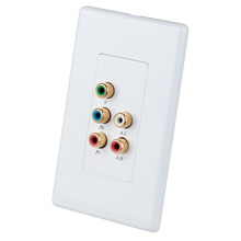 Element Hz Cat-5e/6 Balun for Component Video and Stereo Audio Wall Plate (Pair)