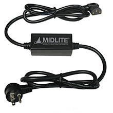Midlite 120-6B Inline Surge and Lightning Suppressor with RFI Filtering MID2004