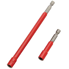 70561RP1, 1/4" Red Hex-6" Pack RAC1060
