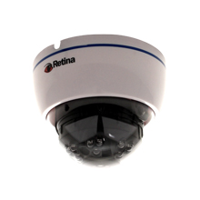 Retina Indoor IR Dome Camera, 480TVL (White)