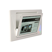 iDOCK LANDSCAPE W/TC, PoE, WHT ROOM2050W