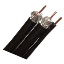 DES RG-6 Dual w/Ground, CCS,  Dish Approved, UL, 500ft, black S6DMCCS3GBLK