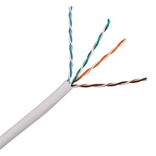 Skyline Cat5e 8-Conductor Wire, 24awg Solid, 1000ft Box, Blue SKL1401