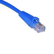 100ft CAT5E PATCH CABLE BLUE SKL20100B