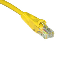 100ft CAT5E PATCH CABLE YELLOW SKL20100Y