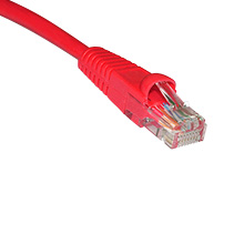 1FT CAT6 RED  PATCH CABLE SKL3199R