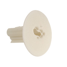 Skywalker Signature Series Dual Feed-thru Bushing w/ground, Ivory, qty100 SKY32908I
