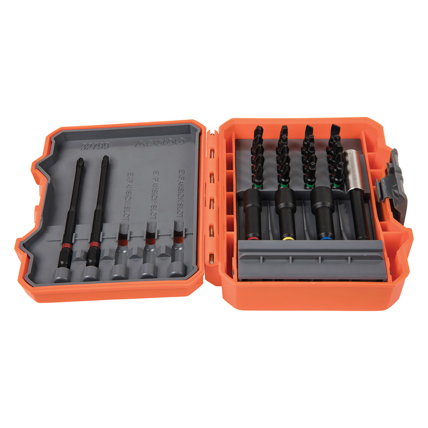 Klein Tools® 32799 Pro Impact Power Bit Set (26 Pieces) Skywalker