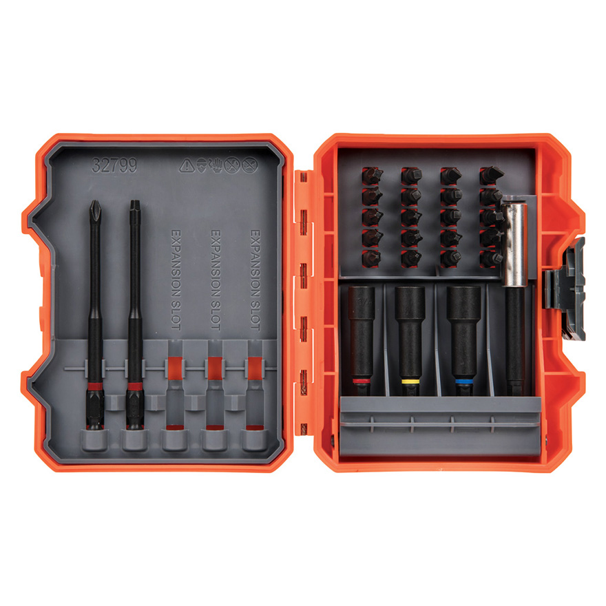 Klein Tools® 32799 Pro Impact Power Bit Set (26 Pieces) Skywalker
