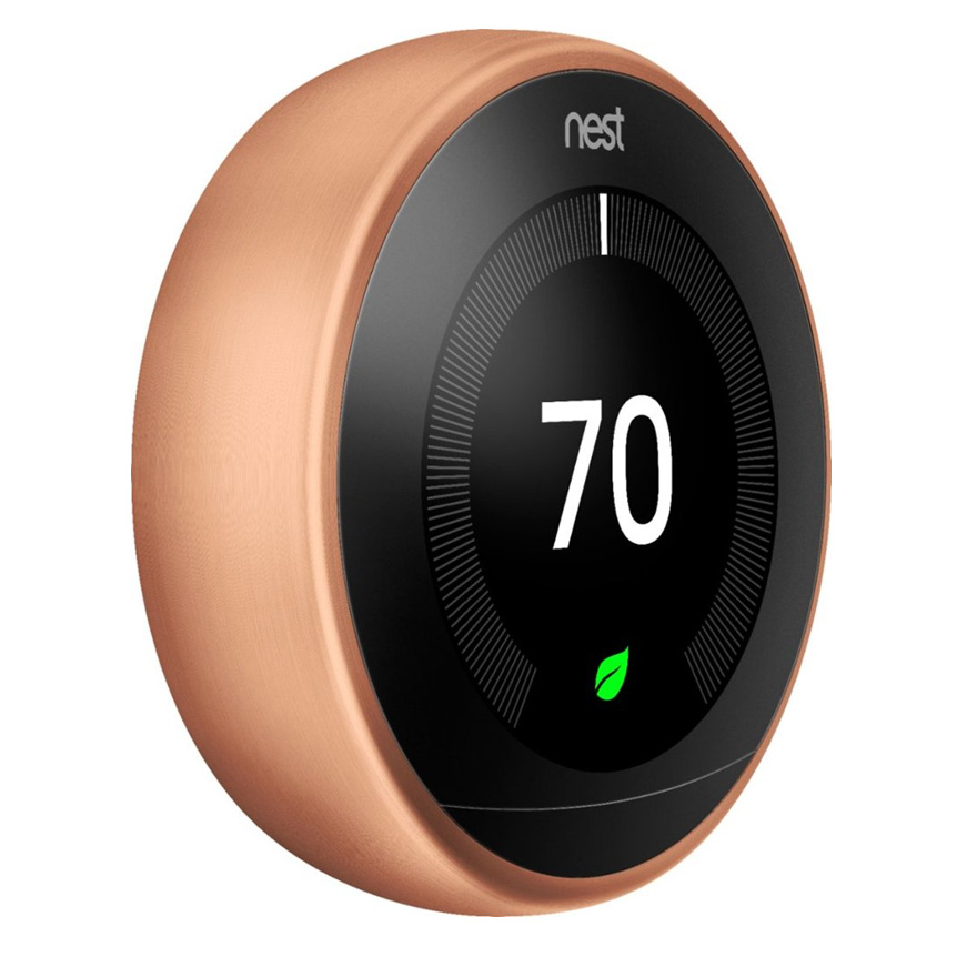 Nest Thermostat and Google Home Hub Kit (Copper) Skywalker