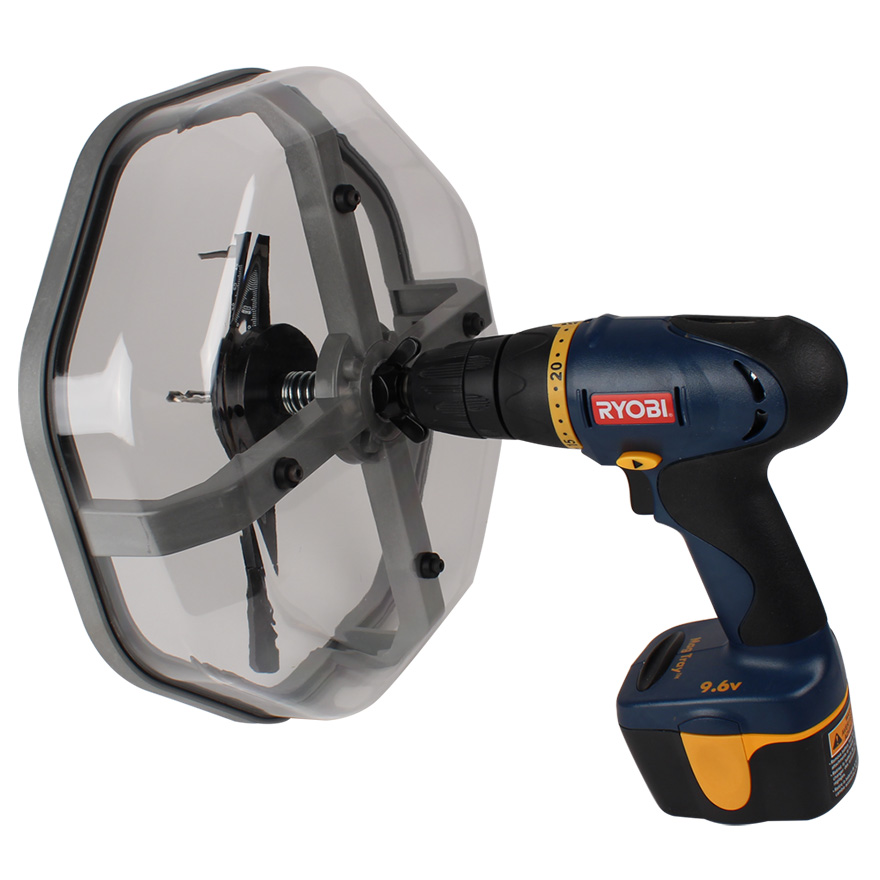 InstallMates Multi Size Hole Cutter Saw w/ Dust Bowl Up to 10-1/4" Kit NSM1042 