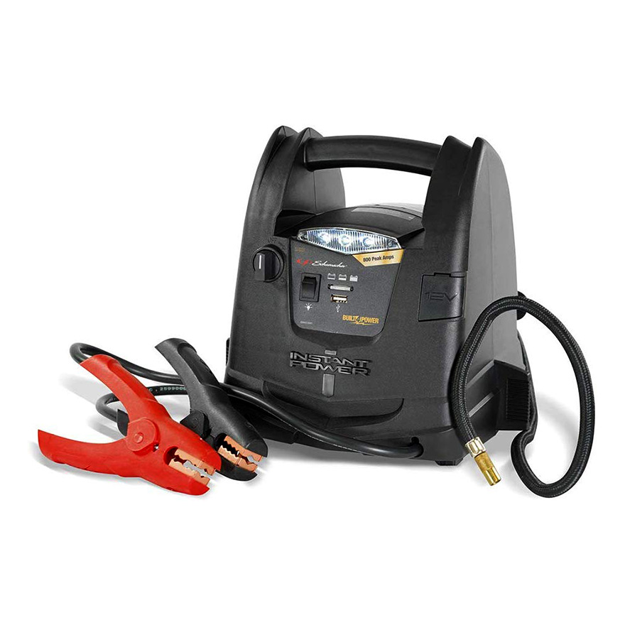 Schumacher SC1331 800 Peak Amp Jump Starter + Portable Power Skywalker