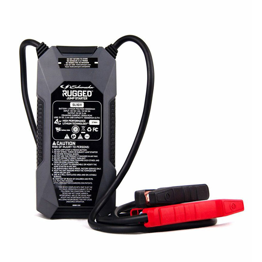 Schumacher SL1611 1500A Rugged Lithium Jump Starter Skywalker