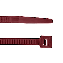 ACT 11in PLENUM Cable Ties, Burgundy, qty100 ACT1150PL