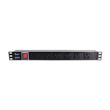Royal Racks 1U Power Strip with Six Outlets ROY1245