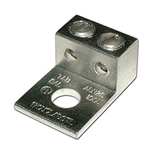 Belden ADR2S Aluminum Dual Ground Lug, Dish Approved U.L. TNB4003